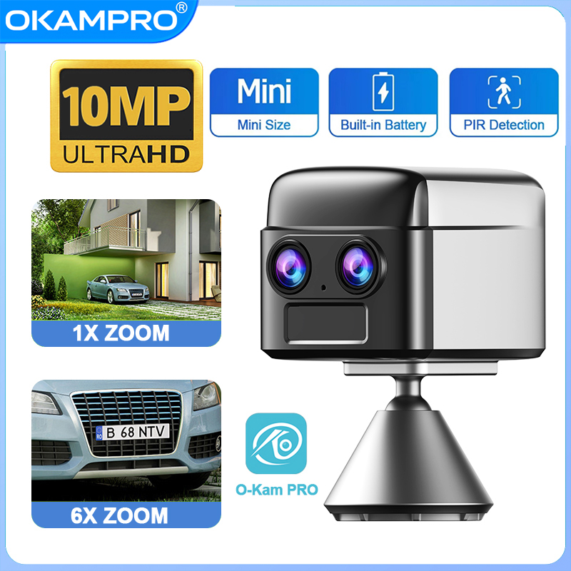 Smart Home Battery Camera Ezviz - Cámara de Seguridad OKAM PRO WIFI