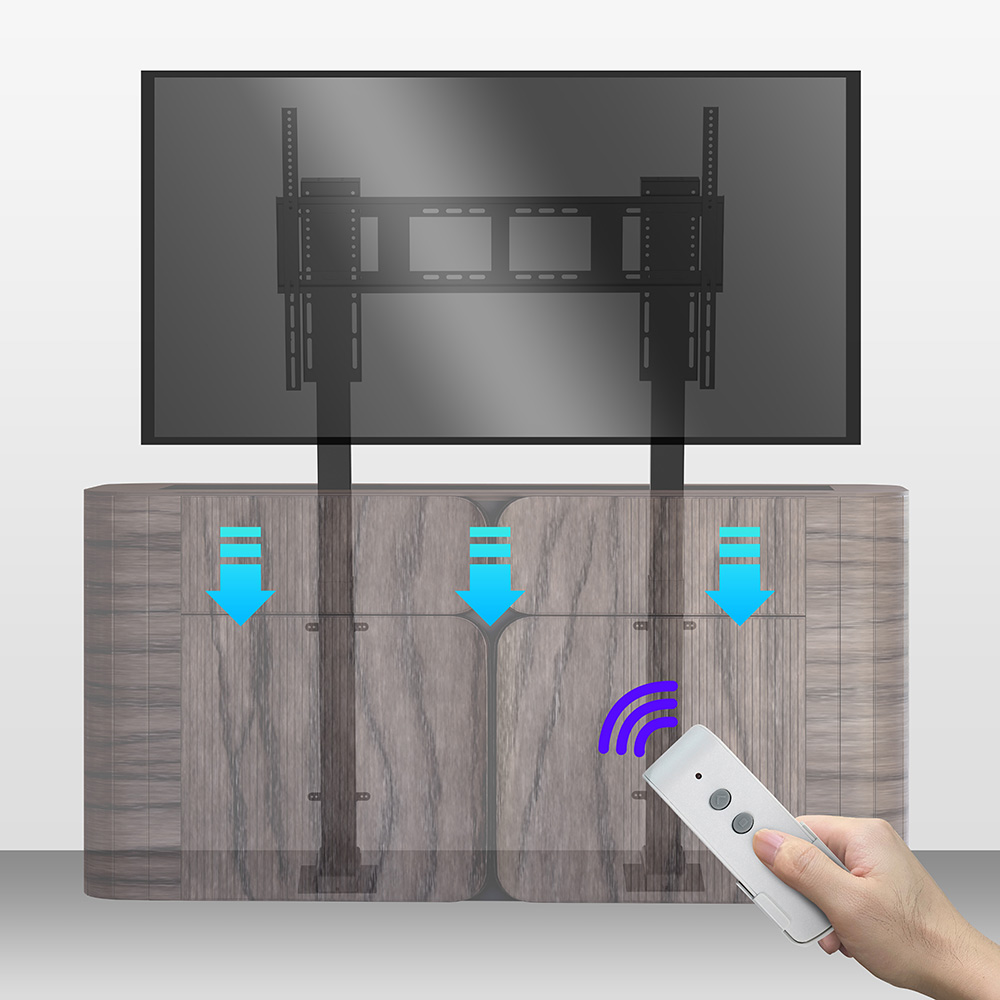 Smart Home Tv - Mecanismo Motorizado, Sistema Automático, Elevador de