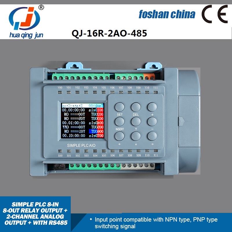 Smart Home With Plc - Huaqingjun 8 entradas 8 salidas Salida
