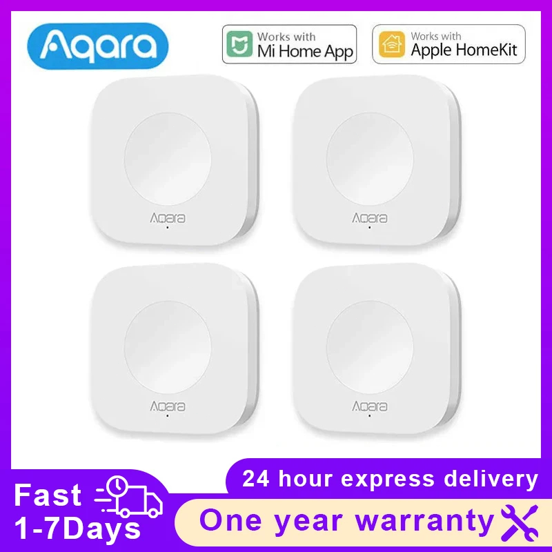 Smart Home Os - Aqara-Mini interruptor inalámbrico con Sensor de