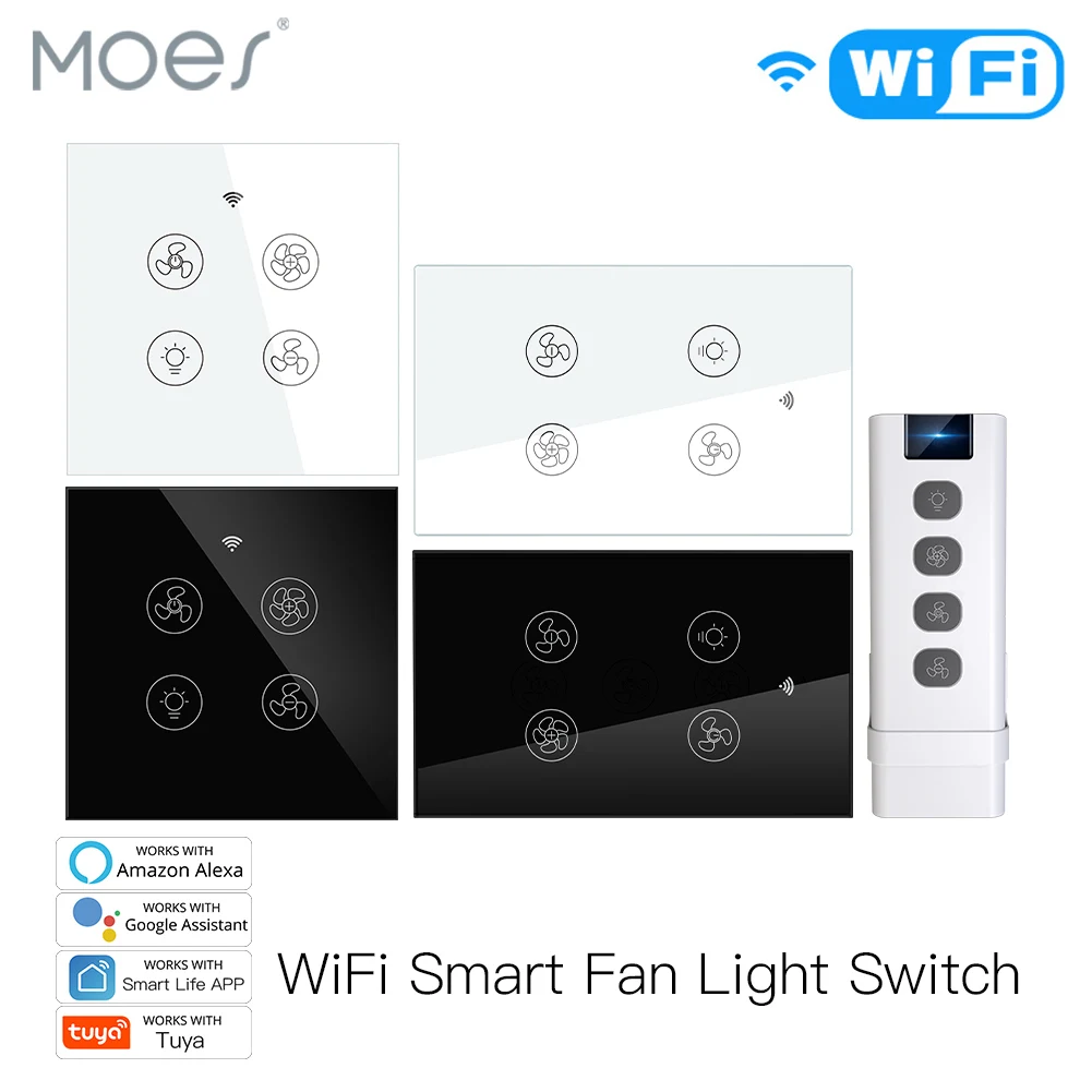 Smart Home Ventilation System - Ventilador de techo inteligente para el
