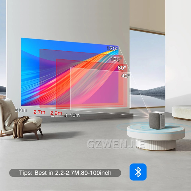 Smart Home Tv - Mini proyector H6 LED 1080P Full
