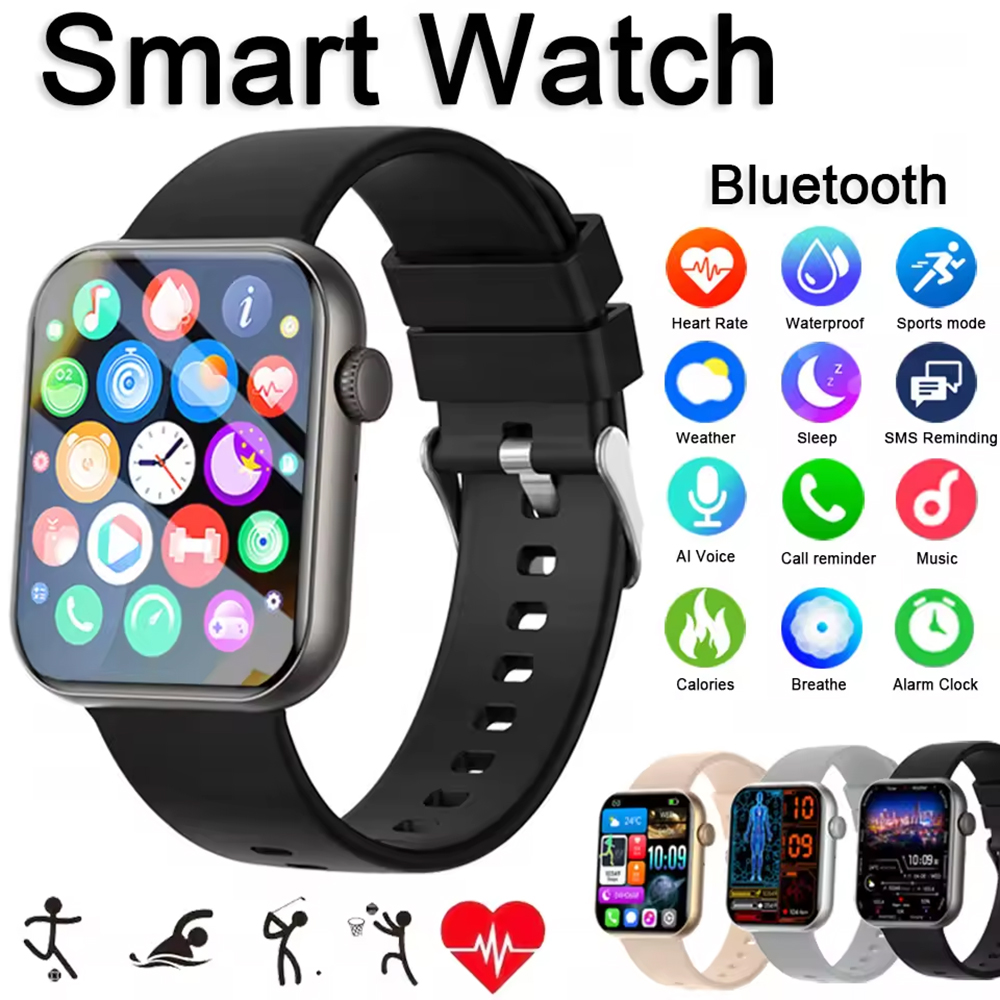 Smart Home Os - Reloj Inteligente Original para Hombre, Monitor