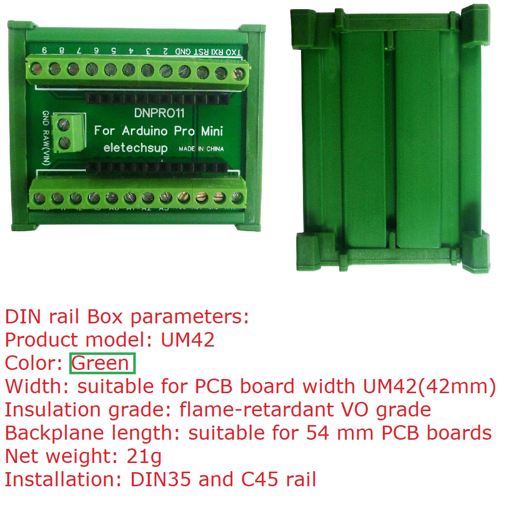 Smart Home With Plc - Módulo adaptador de bloque de terminales