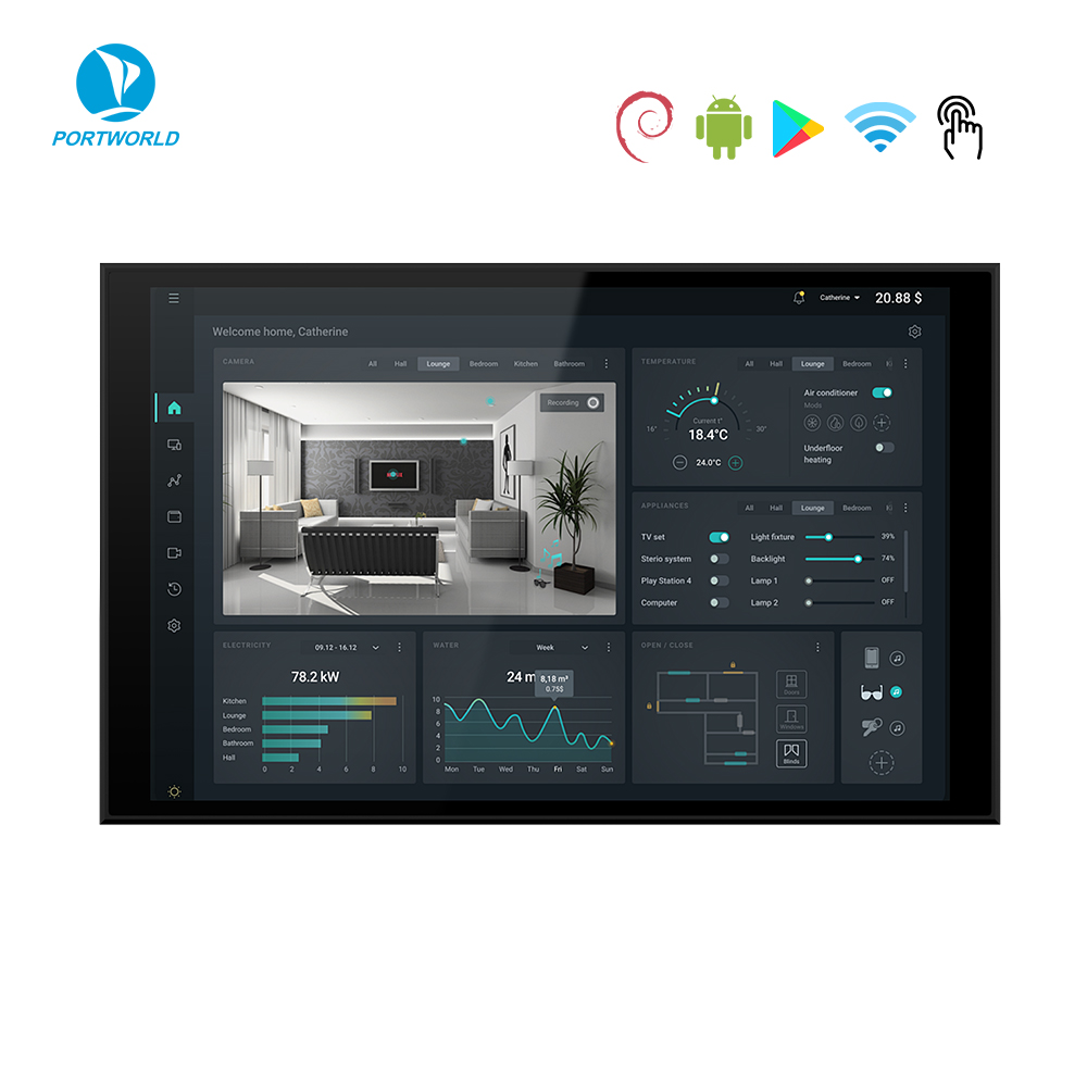 Nuevo Panel de Control Intelig - Smart Home Market reseña y precio