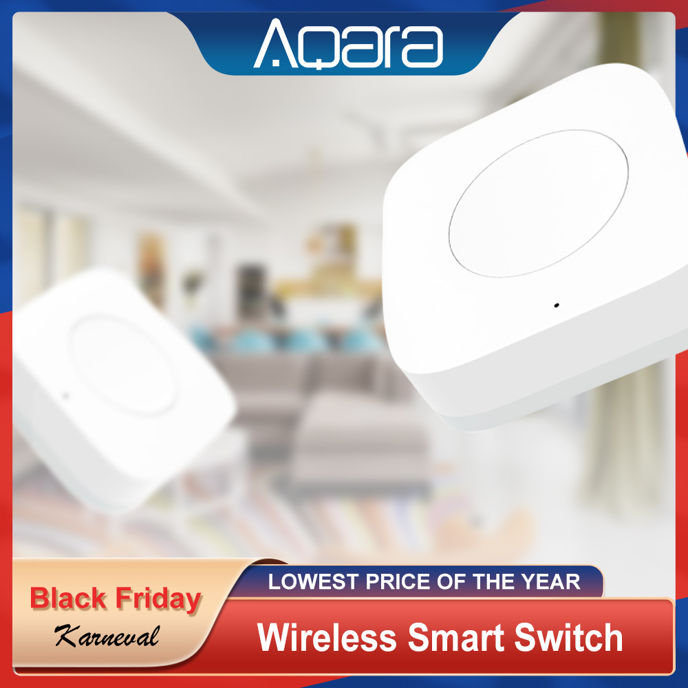Aqara-Mini interruptor inalámb - Smart Home Os reseña y precio
