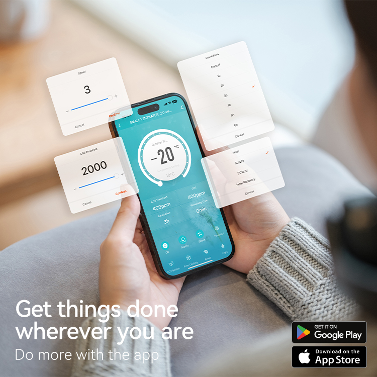 Sistema de Ventilación sin Duc - Smart Home Ventilation System reseña y precio