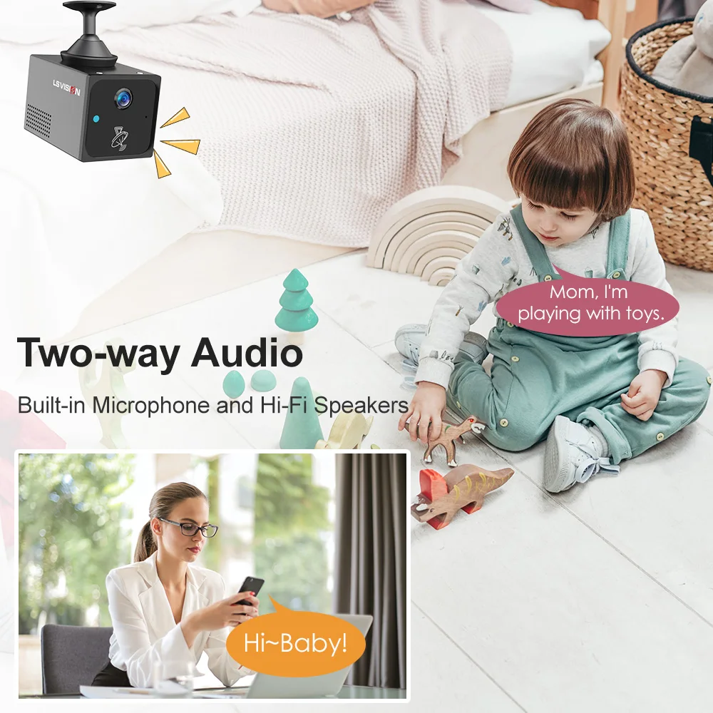 LS VISION 4MP 4G Mini cámara i - Smart Home Battery Camera Ezviz reseña y precio