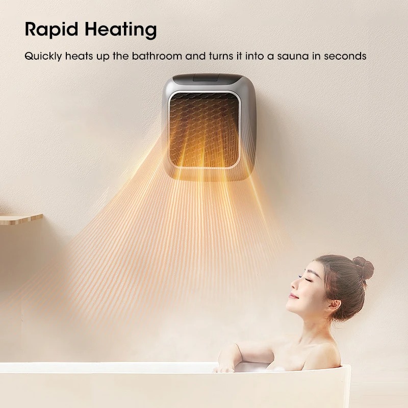 Calentador de cerámica PTC, mo - Smart Bathroom Fan reseña y precio