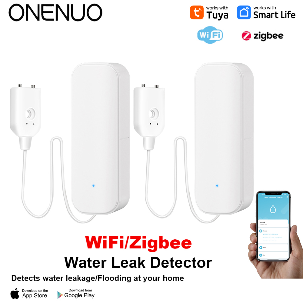 Sensor de agua WiFi/Zigbee, al - Wifi Water Sensor reseña y precio