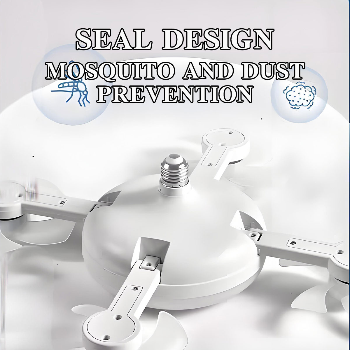 Ventilador de techo con forma  - Smart Bathroom Fan reseña y precio