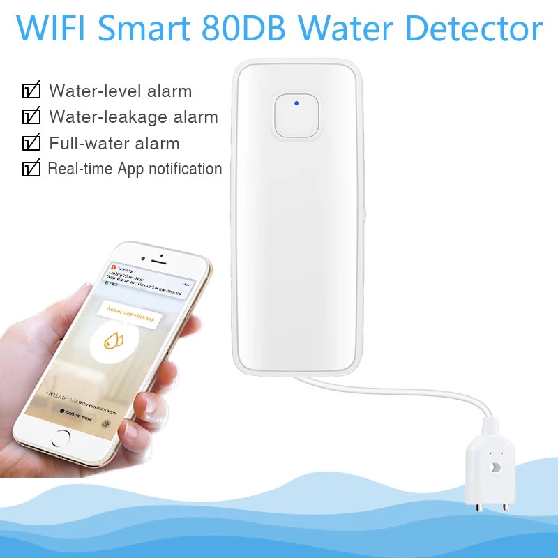 Sensor inteligente de fugas de - Wifi Water Sensor reseña y precio