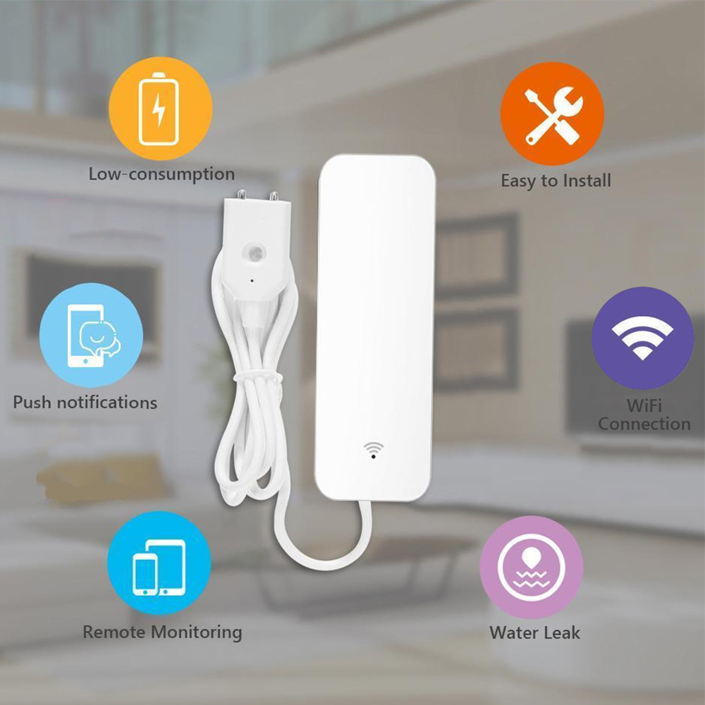 Sensor de fugas de agua WiFi T - Wifi Water Sensor reseña y precio
