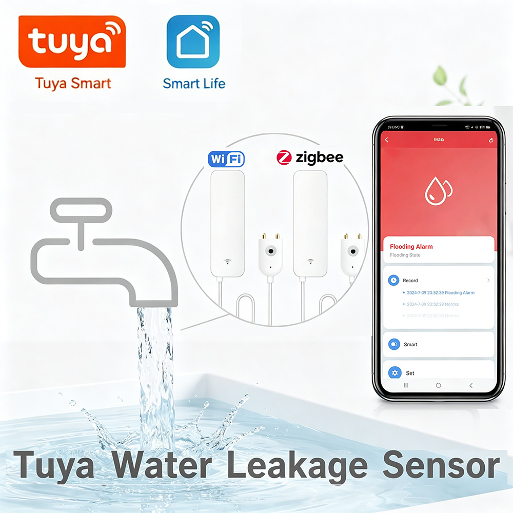 Sensor de Fugas de Agua ZigBee - Wifi Water Sensor reseña y precio
