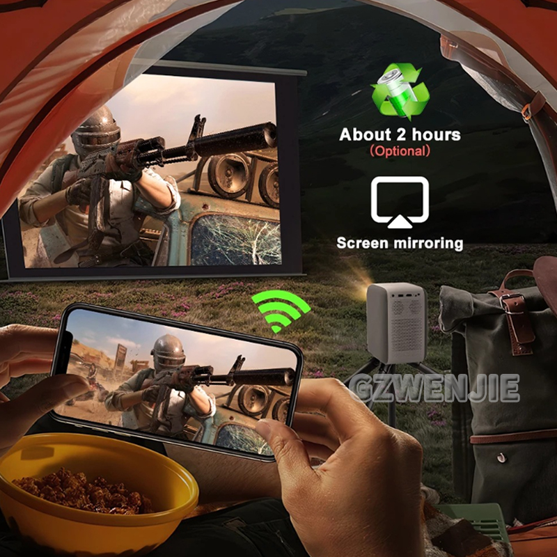 Mini proyector H6 LED 1080P Fu - Smart Home Tv reseña y precio