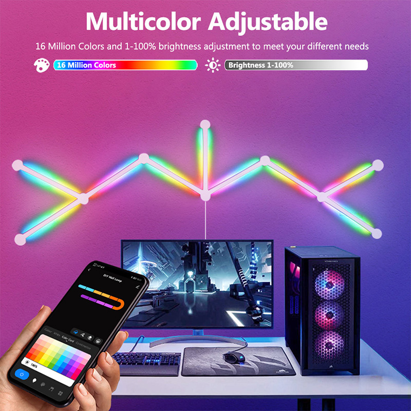 Lámpara de pared RGB inteligen - Smart Home Tv reseña y precio