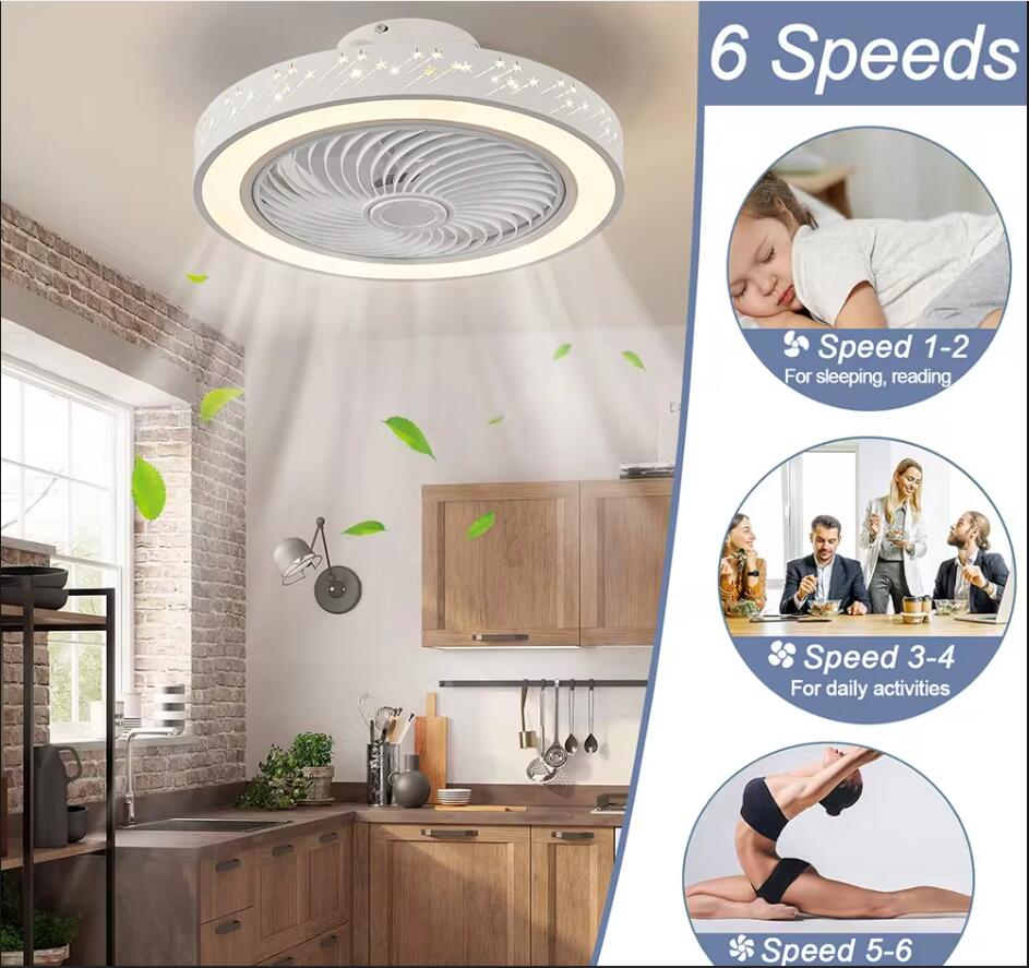 Ventilador de techo inteligent - Smart Home Ventilation System reseña y precio