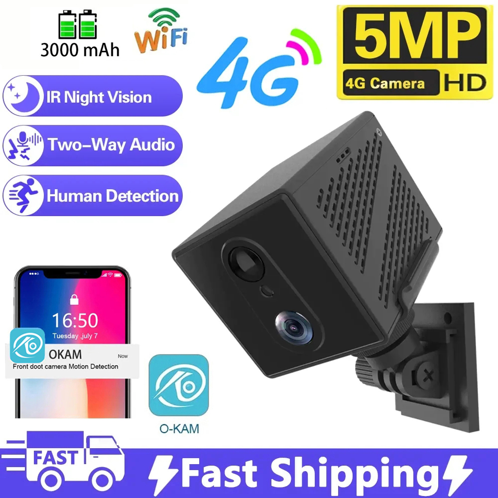 Mini cámara con tarjeta SIM 4G - Smart Home Battery Camera Ezviz reseña y precio