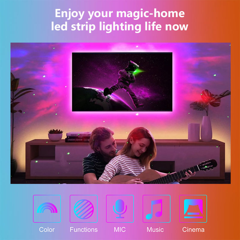 Tira de Luces LED RGB Intelige - Smart Home Tv reseña y precio