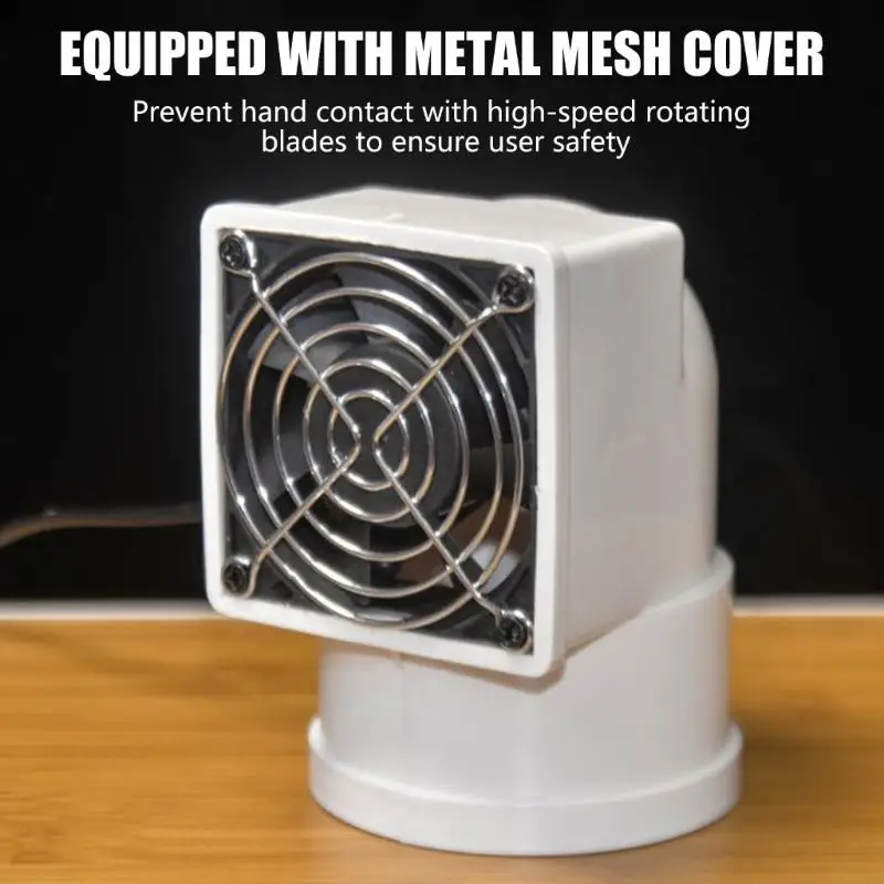 Ventilación del ventilador ext - Smart Bathroom Fan reseña y precio