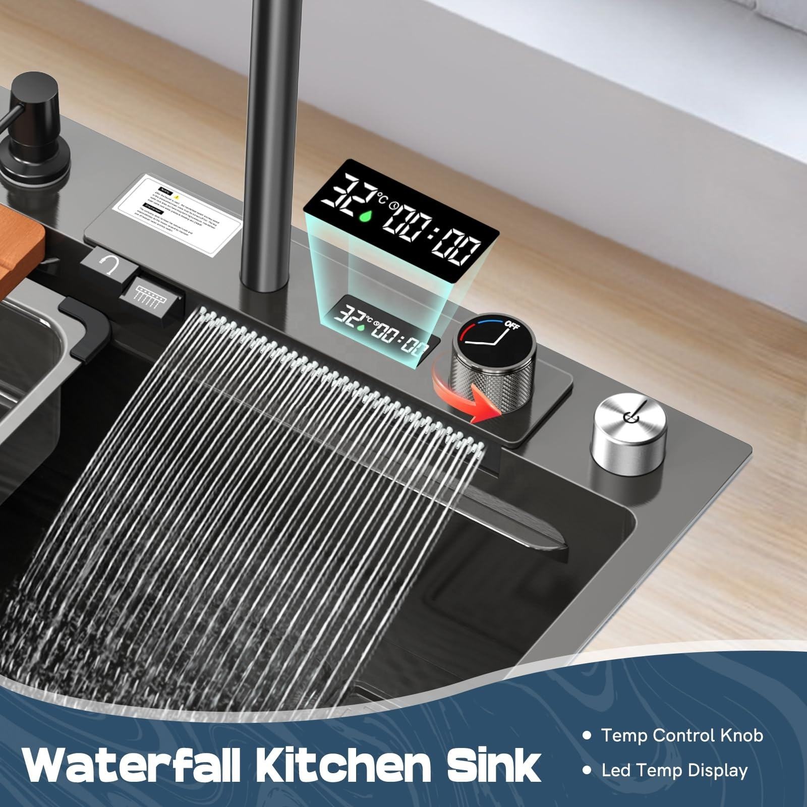 Grifo de Cocina Moderno e Inte - Smart Home Kitchen reseña y precio