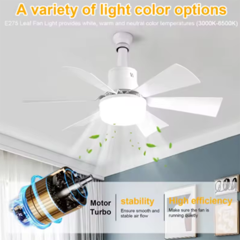 Ventilador de Techo LED E27 de - Smart Home Ventilation System reseña y precio