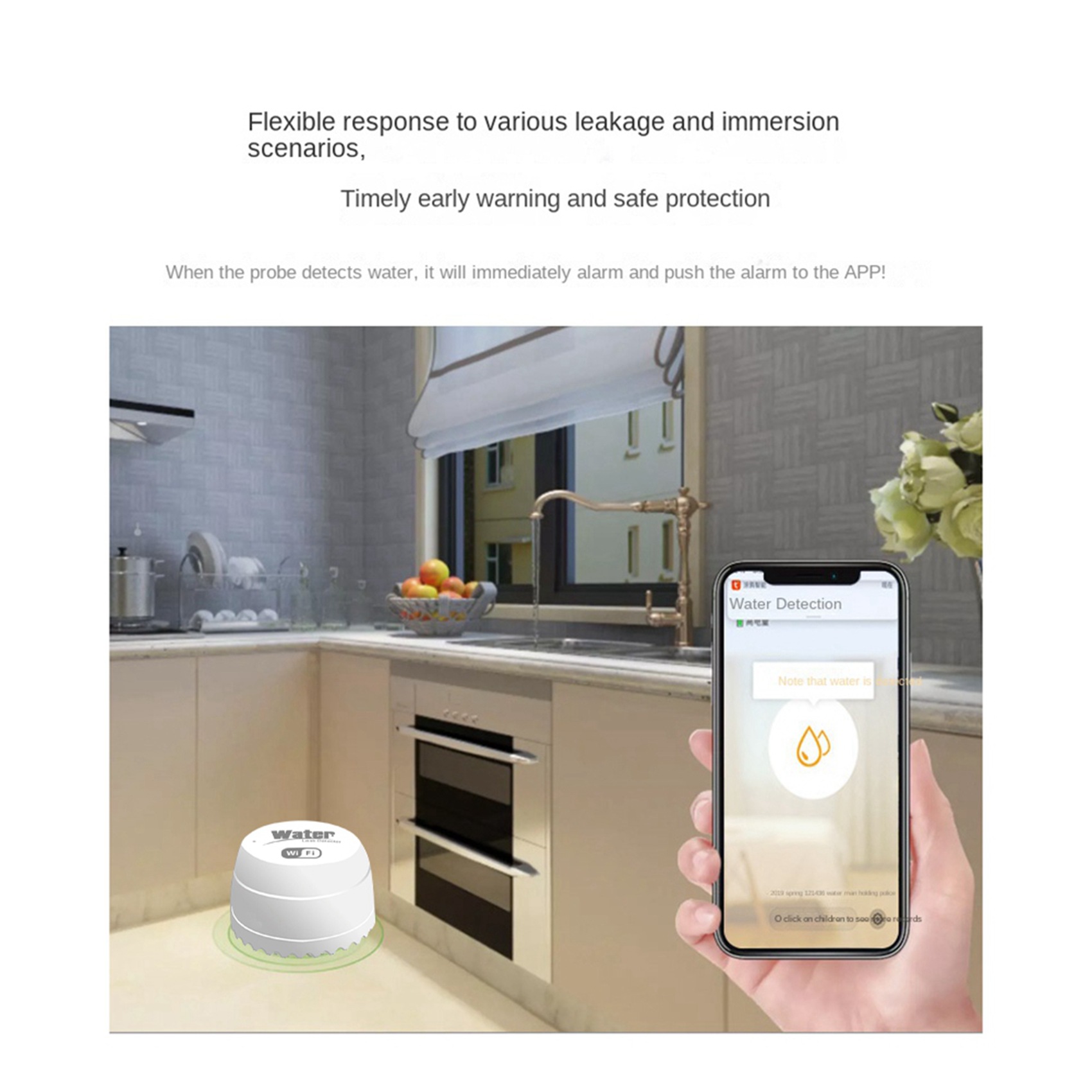 Detector de Fugas de Agua Inte - Wifi Water Sensor reseña y precio