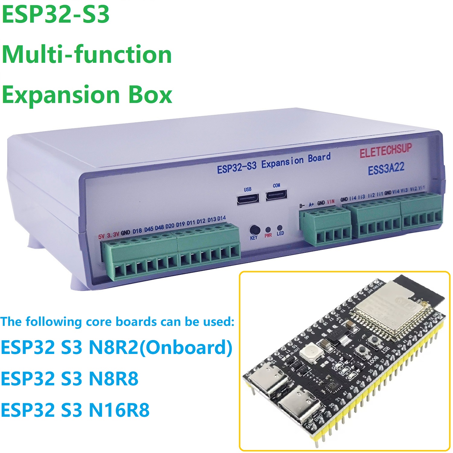 Placa de Expansión ESP32 S3 pa - Smart Home With Plc reseña y precio