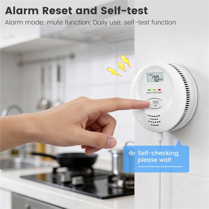 Detector de Fugas de Gas WiFi  - Smart Home Kitchen reseña y precio