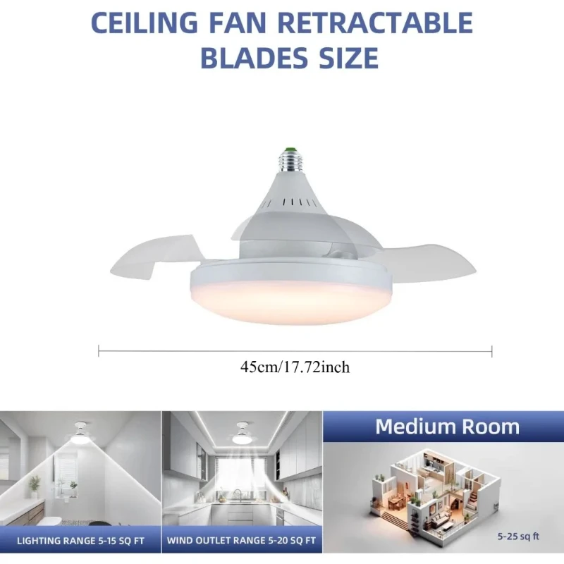Ventilador de techo con ilumin - Smart Home Ventilation System reseña y precio