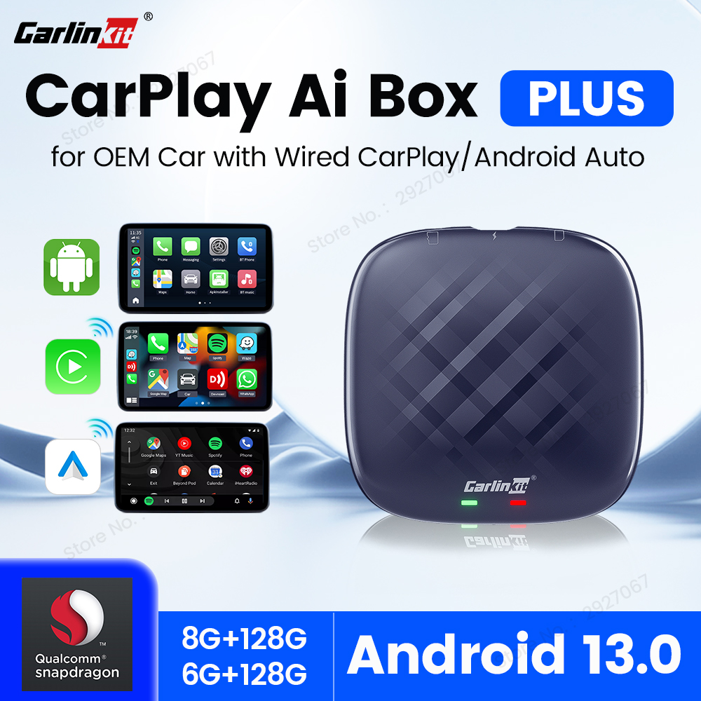 CarlinKit CarPlay Android 13 T - Smart Home Tv reseña y precio