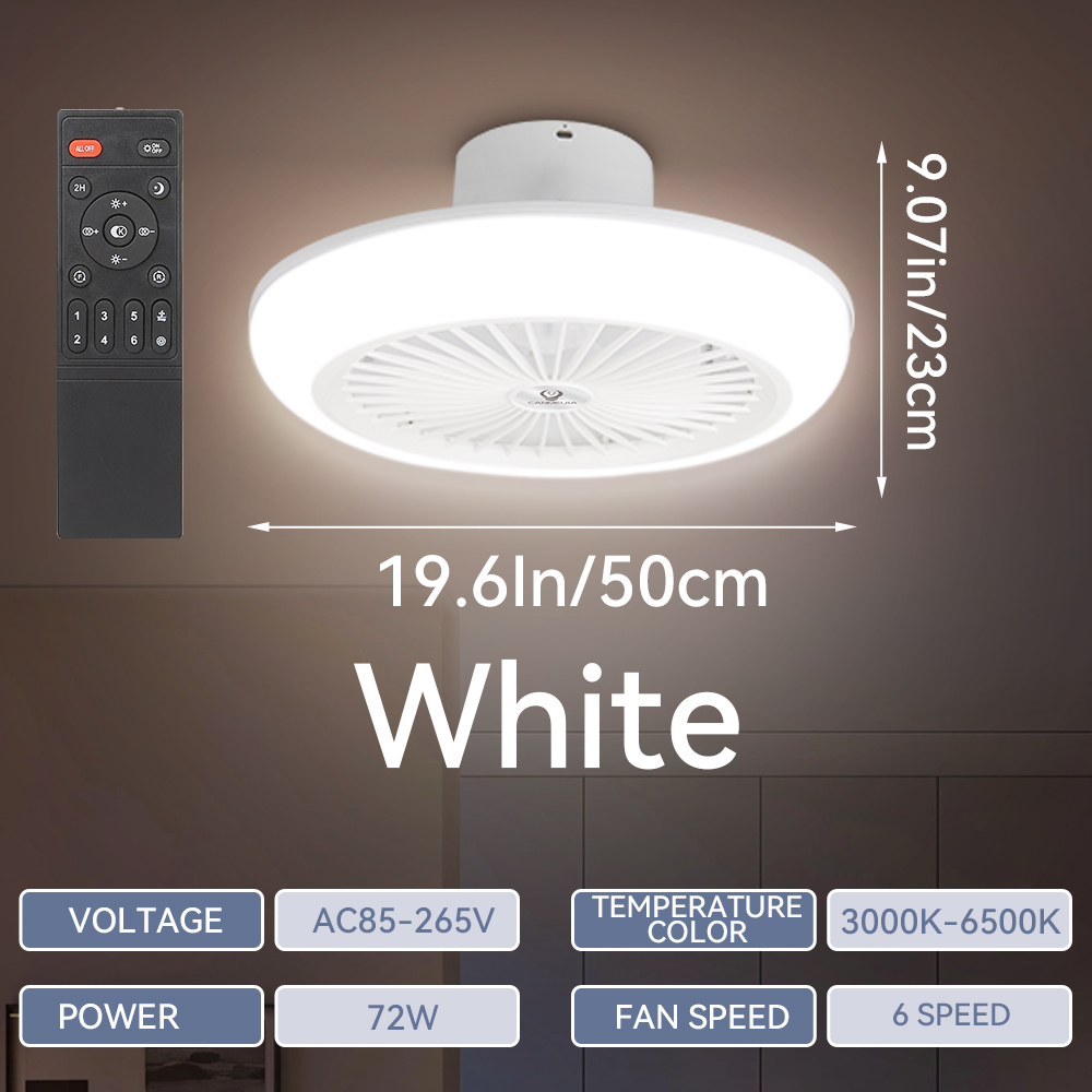 Ventilador de techo de 72W, lu - Smart Home Ventilation System reseña y precio