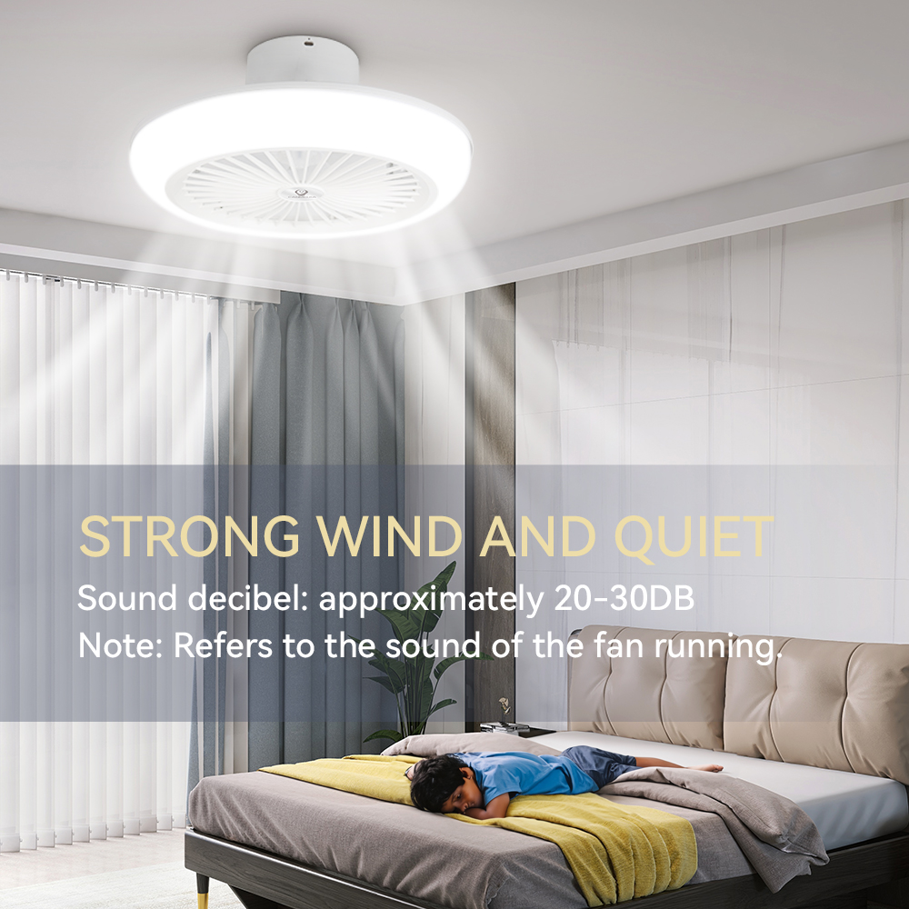 Ventilador de techo de 72W, lu - Smart Home Ventilation System reseña y precio