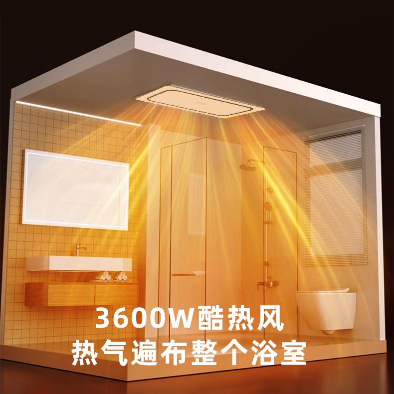 Calentador de baño Iluminación - Smart Bathroom Fan reseña y precio