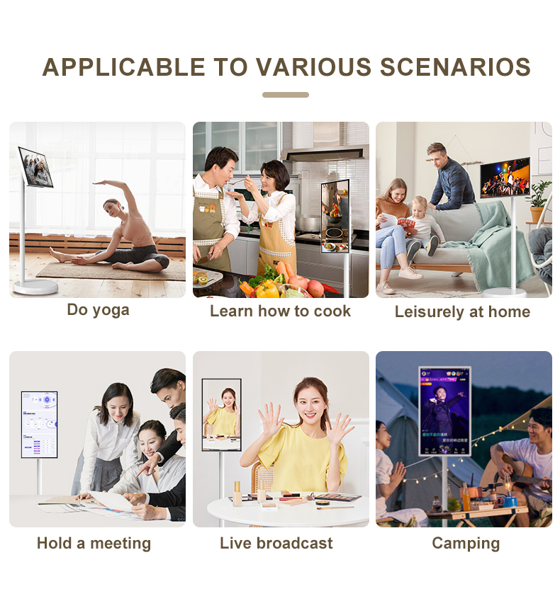 Mini TV LED Blanco de 21.5 Pul - Smart Home Tv reseña y precio
