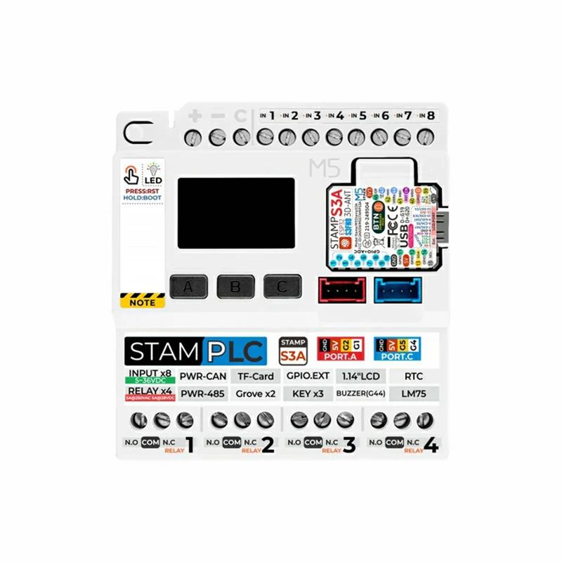 Controlador PLC M5stamp, Módul - Smart Home With Plc reseña y precio