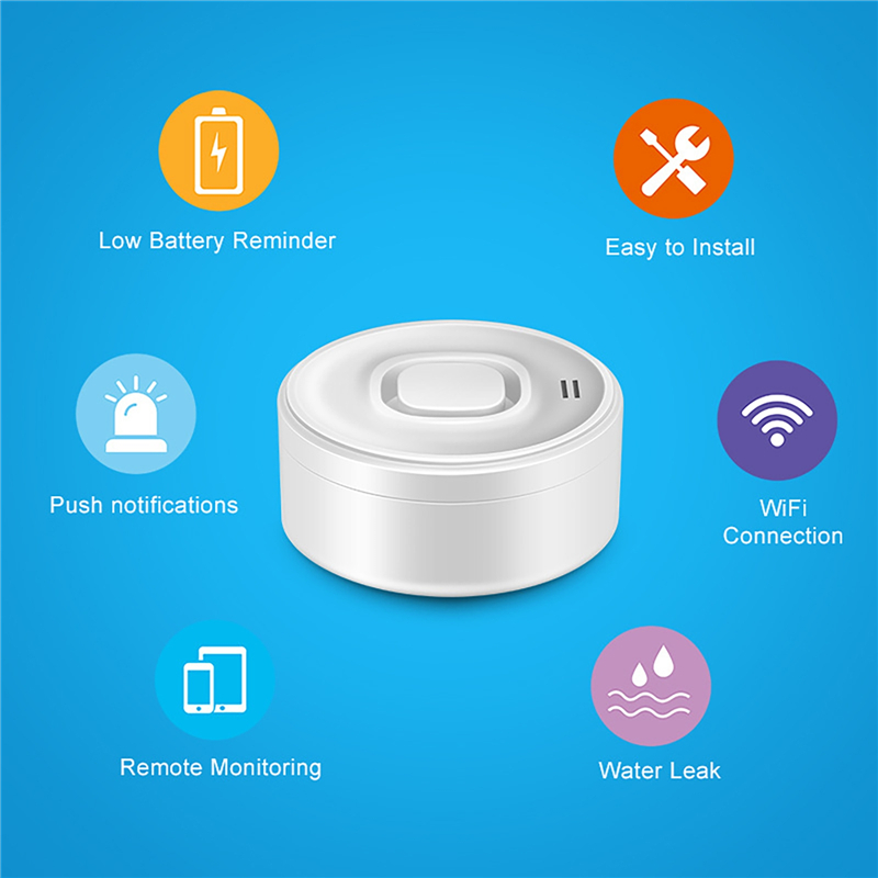 Detector inteligente de fugas  - Wifi Water Sensor reseña y precio