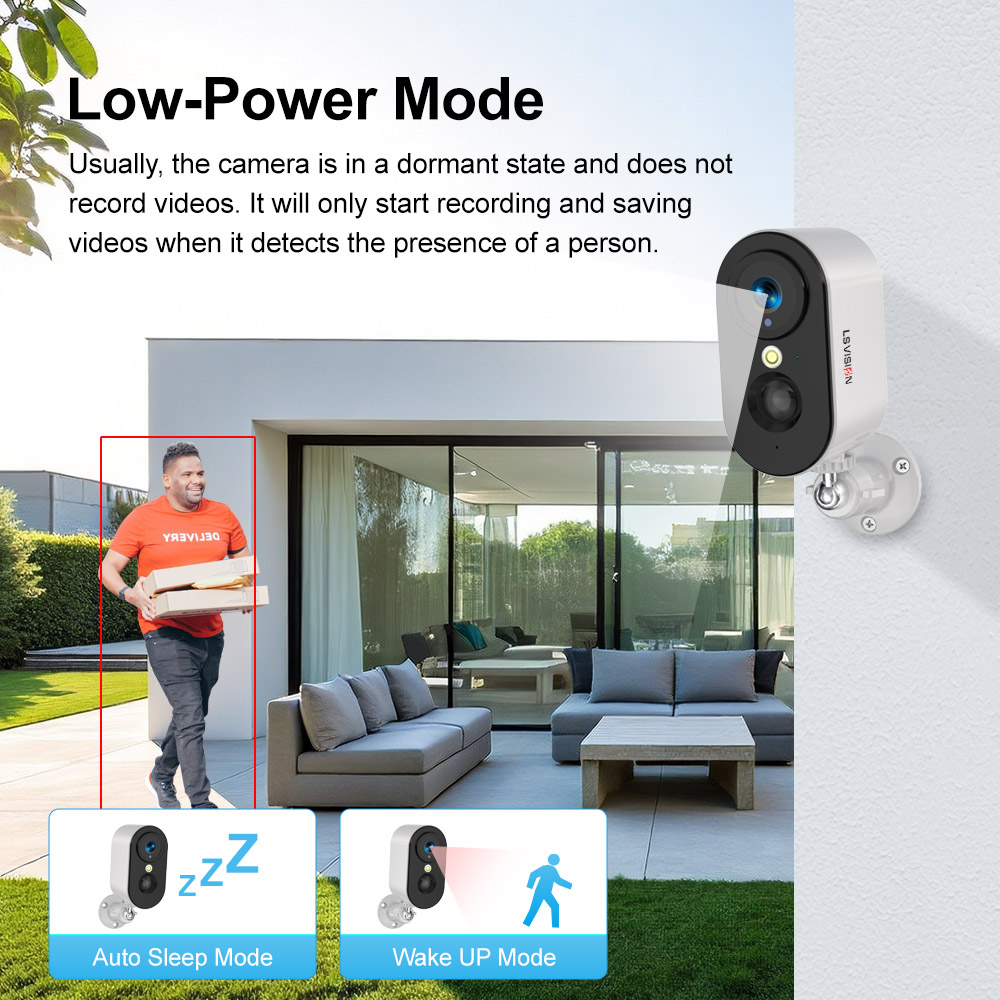 LS VISION 2K 5MP 4G cámara con - Smart Home Battery Camera Ezviz reseña y precio