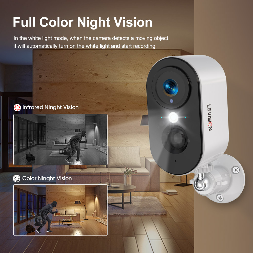 LS VISION 2K 5MP 4G cámara con - Smart Home Battery Camera Ezviz reseña y precio