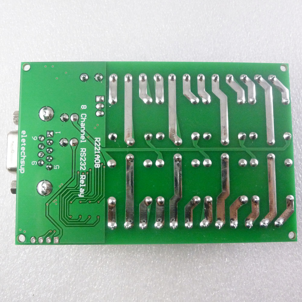 Placa de Relés RS232 de 8 Cana - Smart Home With Plc reseña y precio