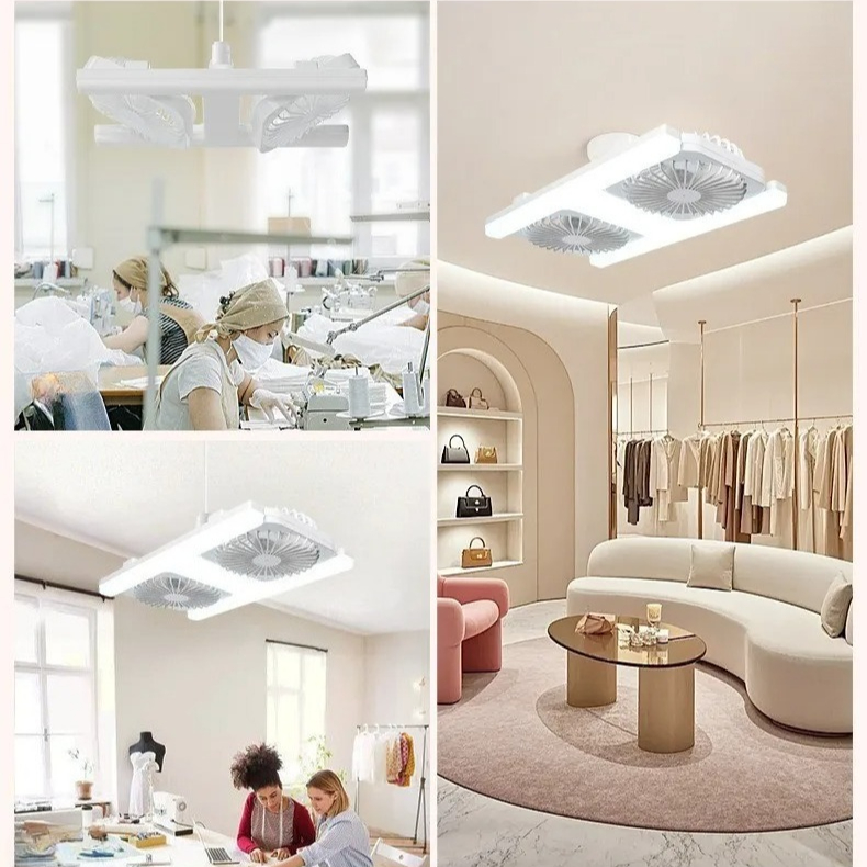 Ventilador con Luz E27 con Con - Smart Bathroom Fan reseña y precio