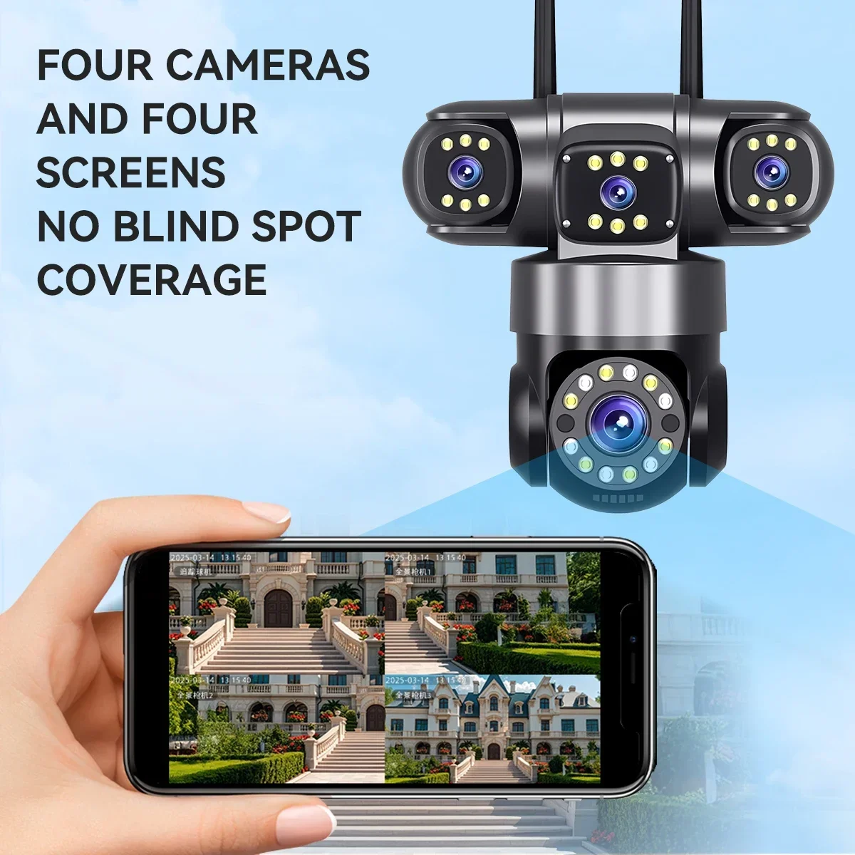 10K 20MP Seguridad en el hogar - Smart Home Battery Camera Ezviz reseña y precio