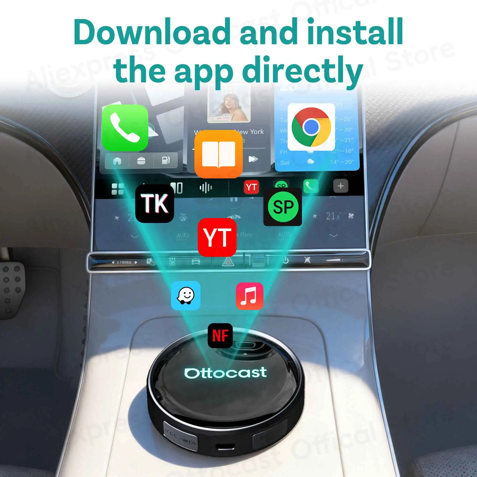 OTTOCAST P3 PRO AI Box Android - Smart Home Tv reseña y precio