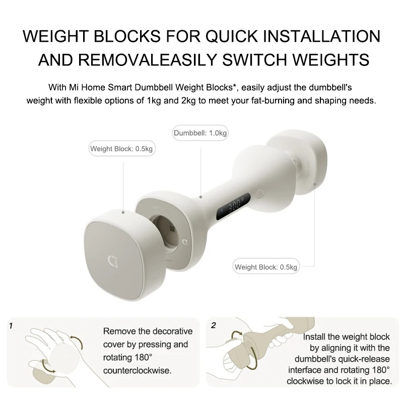 Nuevas Mancuernas Inteligentes - Smart Home Os reseña y precio
